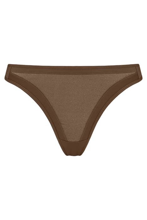 WING POWER SPARKLING GOLD THONG 3