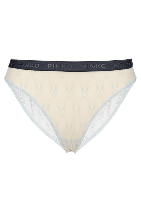SENZA PAROLE 2 SLIP PIZZO INDEMAGLIATO JACQUARD C/LOGO AZURE 1
