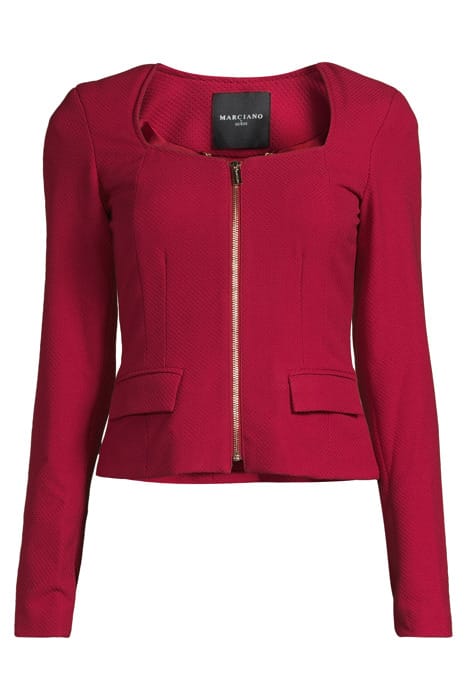 MARCIANO BY GUESS NORAH BLAZER DEEP SCARLET 3