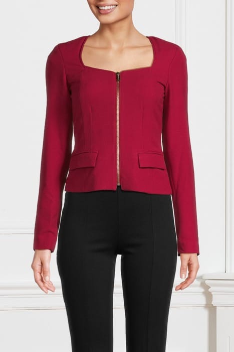 MARCIANO BY GUESS NORAH BLAZER DEEP SCARLET 1
