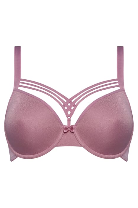 DAME DE PARIS SPARKLING PINK PLUNGE BRA 2