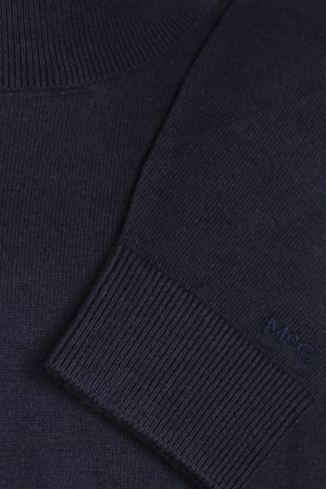 ROLL NECK SWEATER NAVY 3