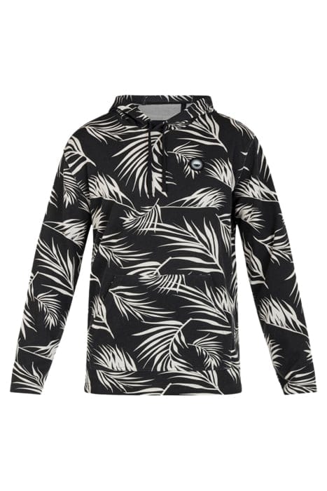 OG HOODED PONCHO BLACK 3