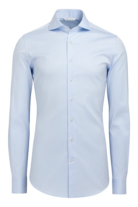 LIGHT BLUE TWILL SLIM FIT SHIRT 3