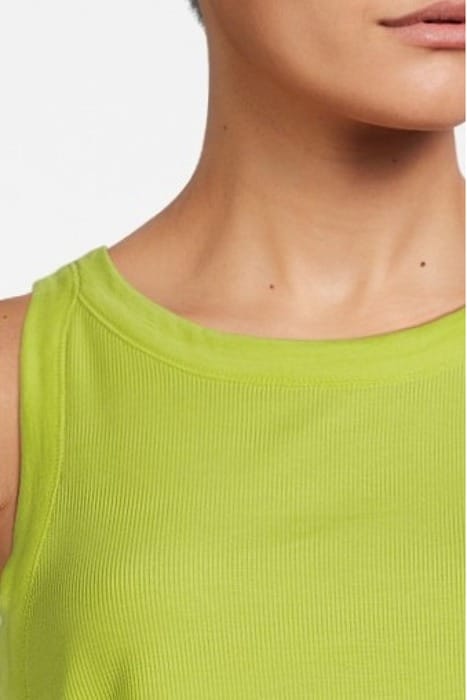 RINA CROPPED TANK ZEST LIME GREEN 4