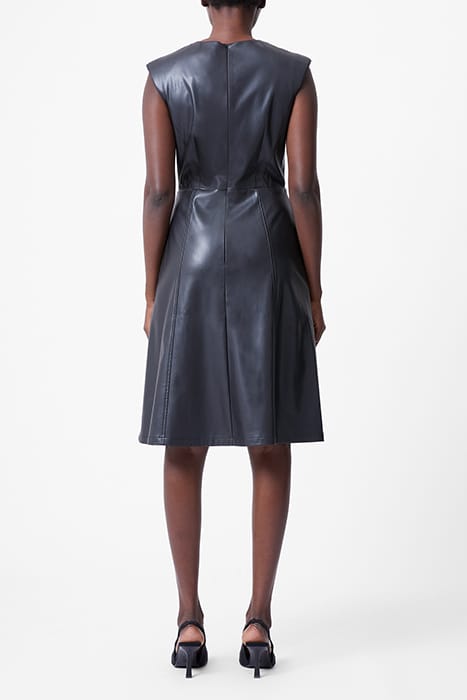 FAUX SLV LESS DRESS M BLACK 2