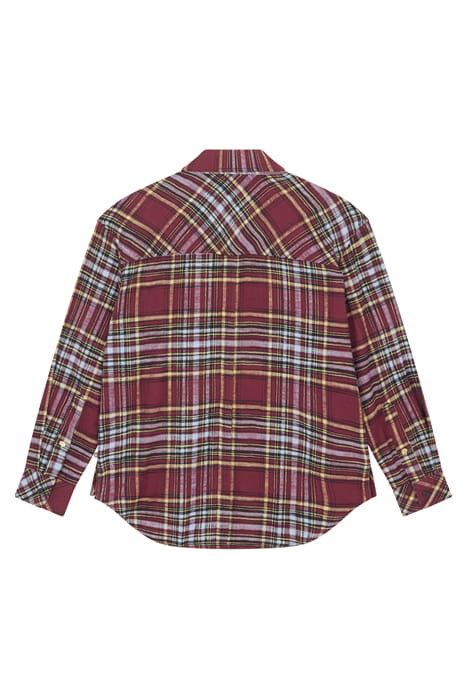 OVERSIZED SHIRT BURGUNDY 3