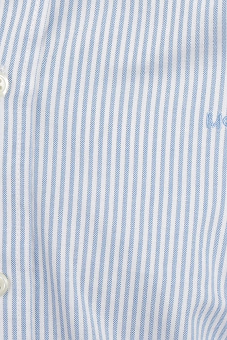 SRETCH OXFORD SHIRT SMALL STRIPE LIGHT BLUE 5