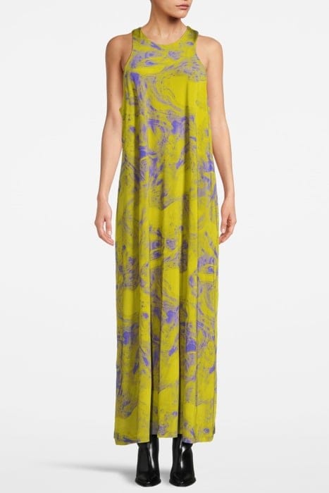 KURA INSPIRAL DRESS ZEST LIME GREEN 1