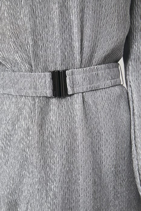 ARONÉ BELTED MINI DRESS GREY CLOUD 5