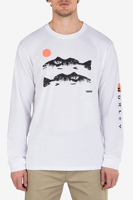 EVD SEABASS N SUN LONG SLEEVE WHITE 1