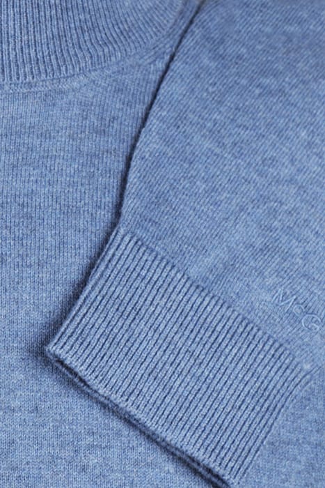 ROLL NECK SWEATER FADED BLUE 3