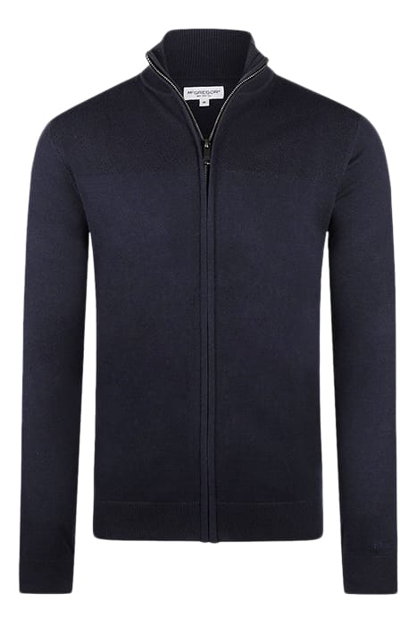 ZIP THRU CARDIGAN NAVY 1