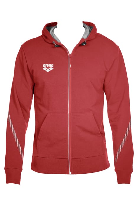 UNISEX TL HOODED JACKET RED 7