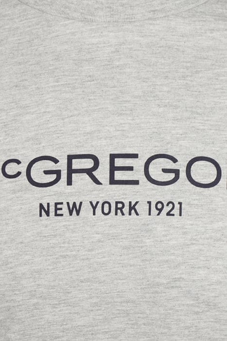 ESSENTIAL LOGO T-SHIRT MEDIUM GREY MELANGE 3