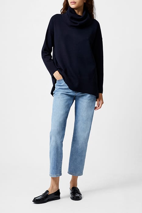 BABYSOFT RIB COWLNECK JUMPER MIDNIGHT 2