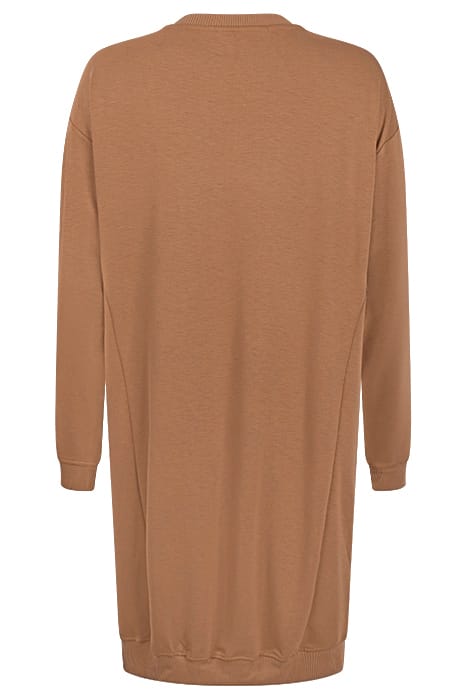 SWEAT DRESS LOU NUTHATCH BROWN 2