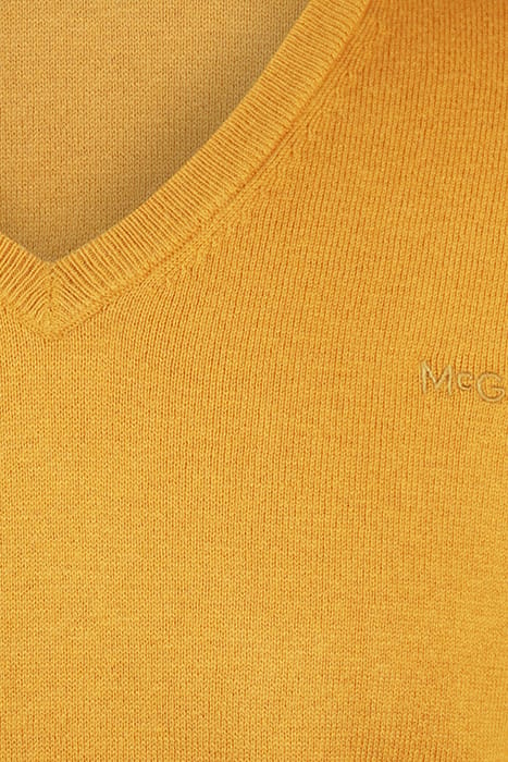 V-NECK SWEATER AUTUMN YELLOW 3