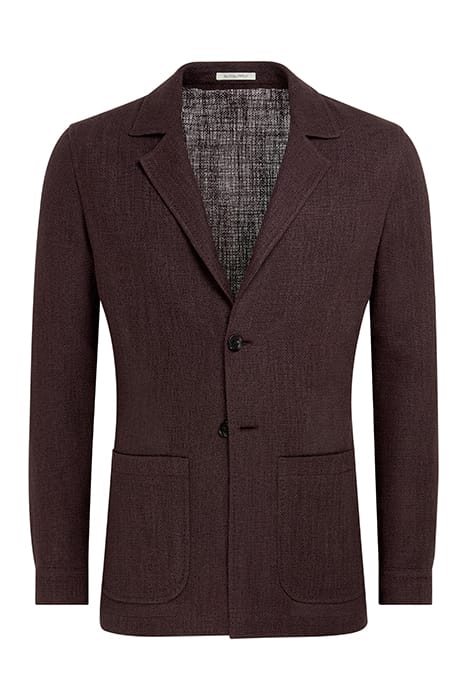RELAXED FIT SHIRT-JACKET BURGUNDY 4
