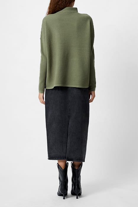 BABYSOFT LENA L/S HIGH NK JMPR KHAKI 2