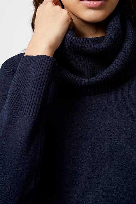 BABYSOFT RIB COWLNECK JUMPER MIDNIGHT 3
