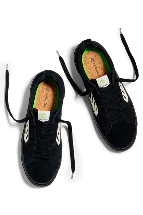 UNISEX CATIBA PRO SKATE ALL BLACK SUEDE AND CANVAS SNEAKER 4