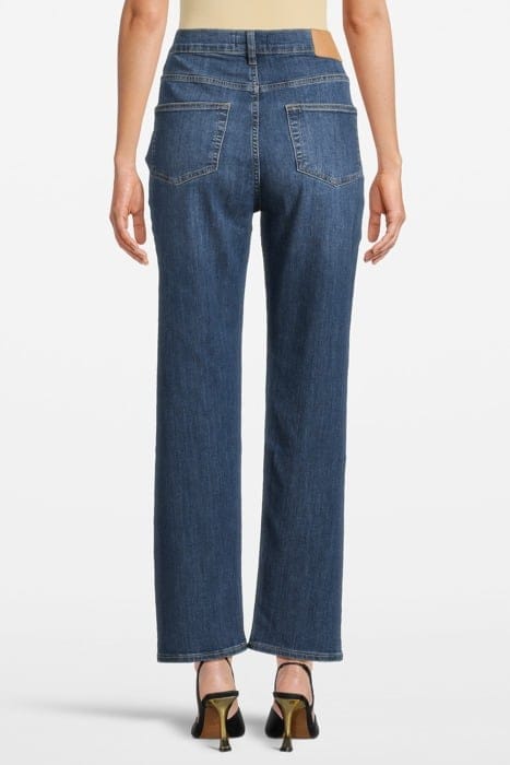 HIGH RISE STRAIGHT JEAN BLACK 2