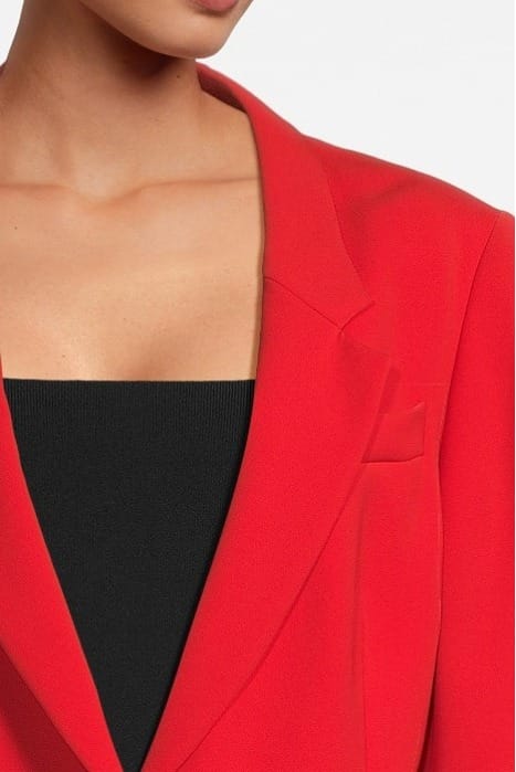 MAIA SPLIT BLAZER — CORAL 5