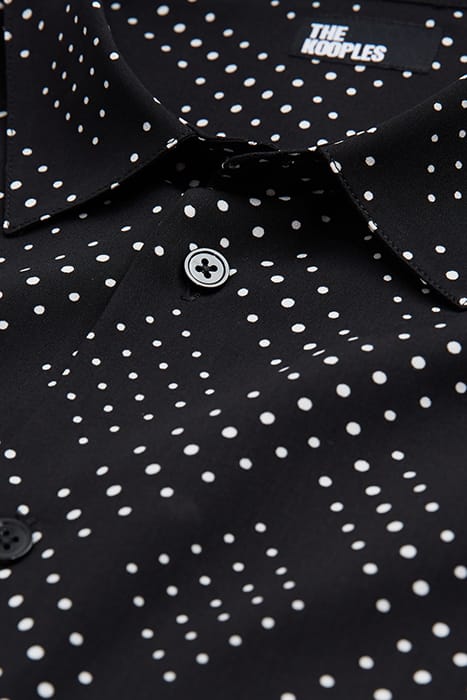 CHEMISE SLIM D BLACK WHITE 2