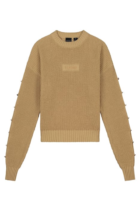 STONE PULLOVER LATTE 1