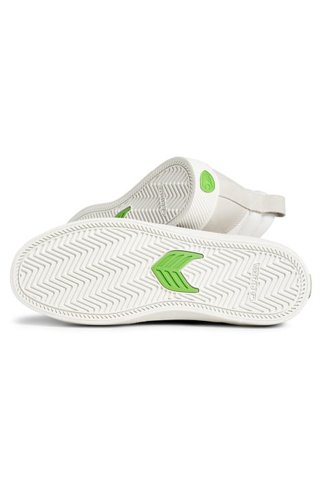 CATIBA PRO HIGH SKATE OFF-WHITE CANVAS WHITE SUEDE SNEAKER 5