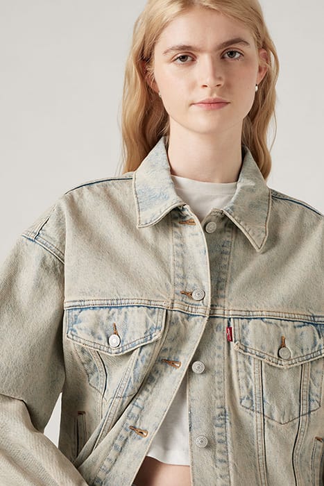 90S DENIM JACKET KHAKI 5