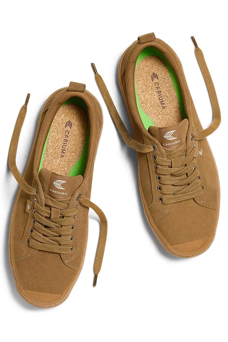OCA LOW ALL CAMEL SUEDE SNEAKER 4