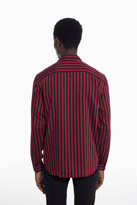CHEMISE MANCHES LONGUES RED / BLACK 2