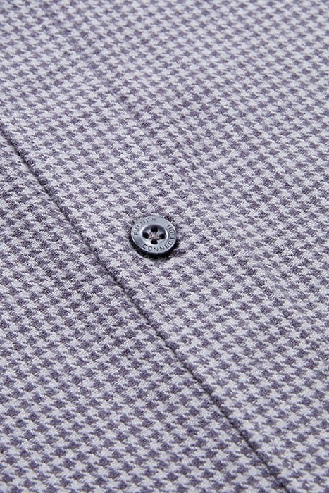 PUPPY TOOTH FLANNEL LS CHARCOAL MEL/LGM 3