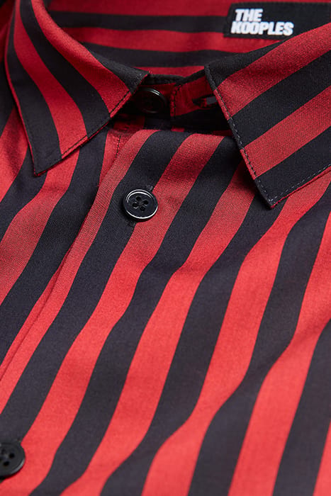 CHEMISE MANCHES LONGUES RED / BLACK 7