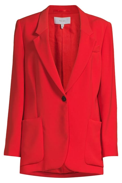 MAIA SPLIT BLAZER — CORAL 3