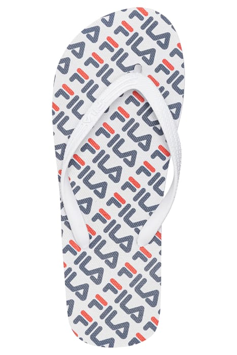 TROY LOGO SLIPPER WMN WHITE 3