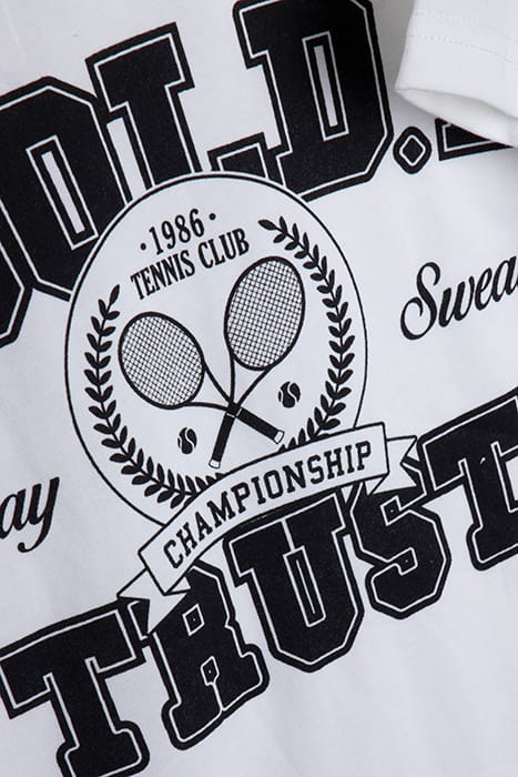 UNISEX THE TENNIS TEEWHITE 3