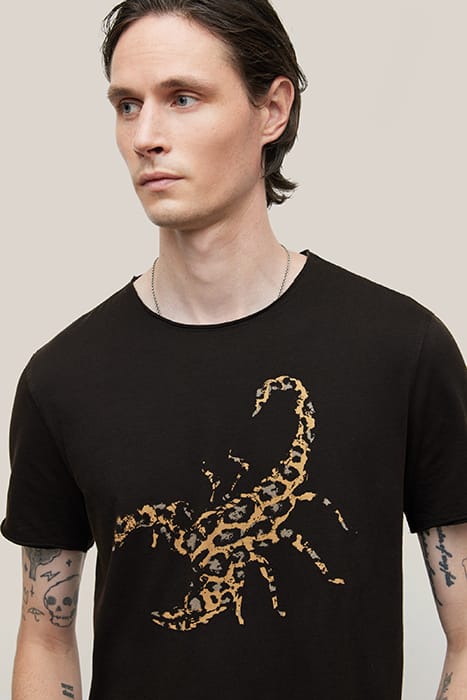 SS RAW EDGE TEE - SCORPION BLACK 3