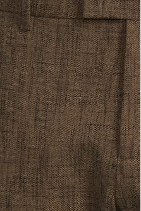 SLIM FIT PANTS WITH WELT HIP POCKET AND NUTMEG 5