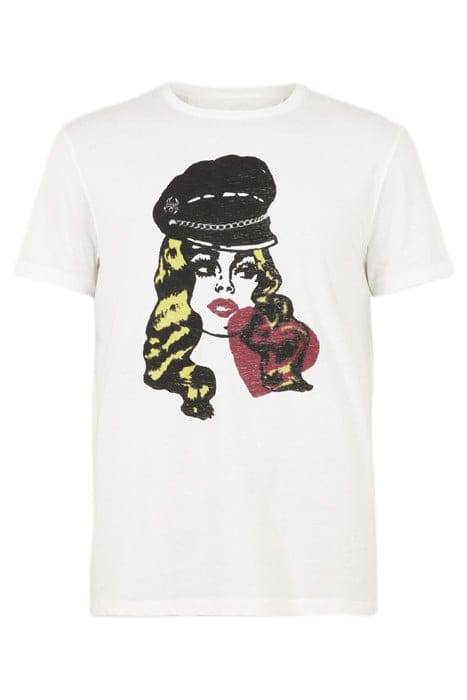 SS CREW TEE - BIKERHEART SALT 2