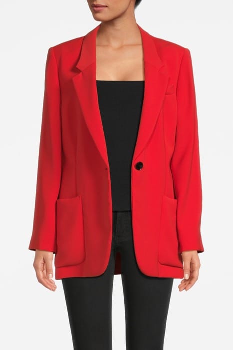 MAIA SPLIT BLAZER — CORAL 4