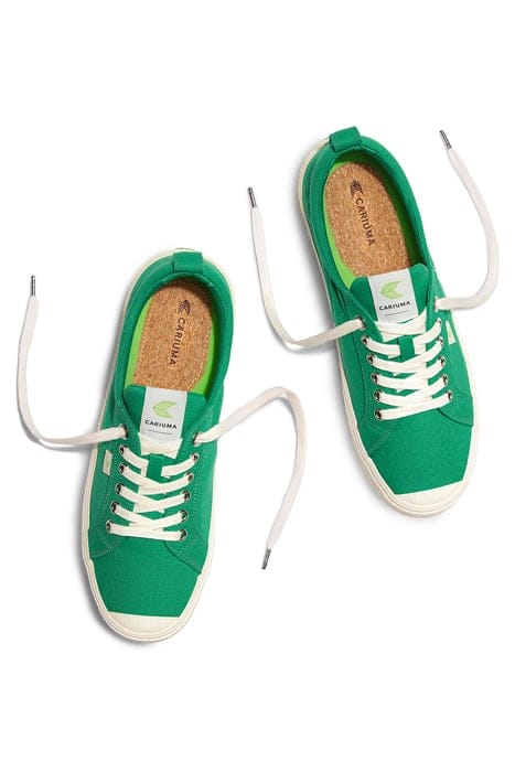 OCA LOW GREEN CANVAS SNEAKER 5