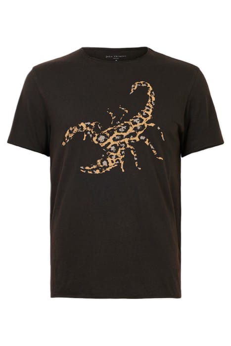 SS RAW EDGE TEE - SCORPION BLACK 2