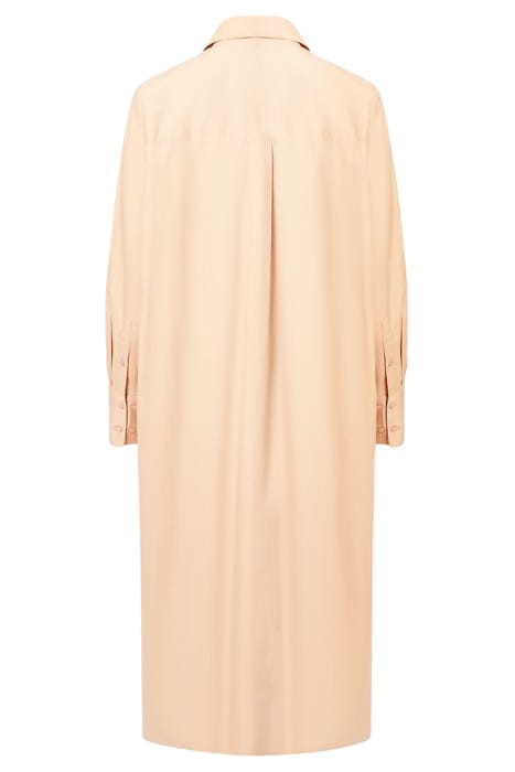 POPLIN TIE SHIRT DRESS K TAN 2