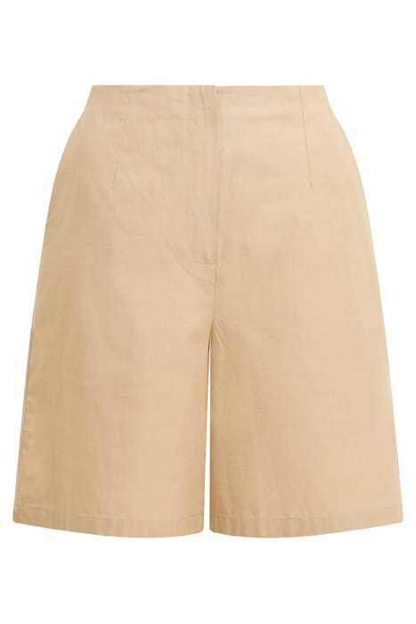 ALANIA LYOCELL BLEND SHORT BROWN 3