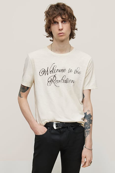 SS CREW NECK - REVOLUTION ECRU 1