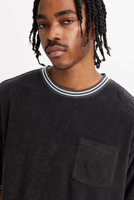 HALF BASIC T-SHIRT BLACK 5