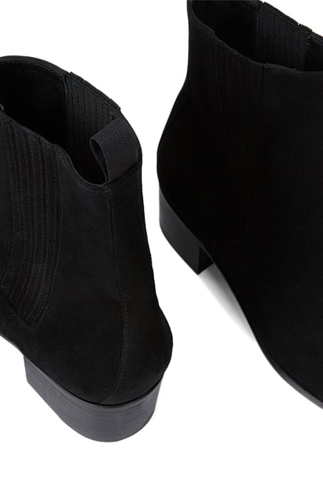 BOTTINES CHELSEA EN DAIM BLACK 4